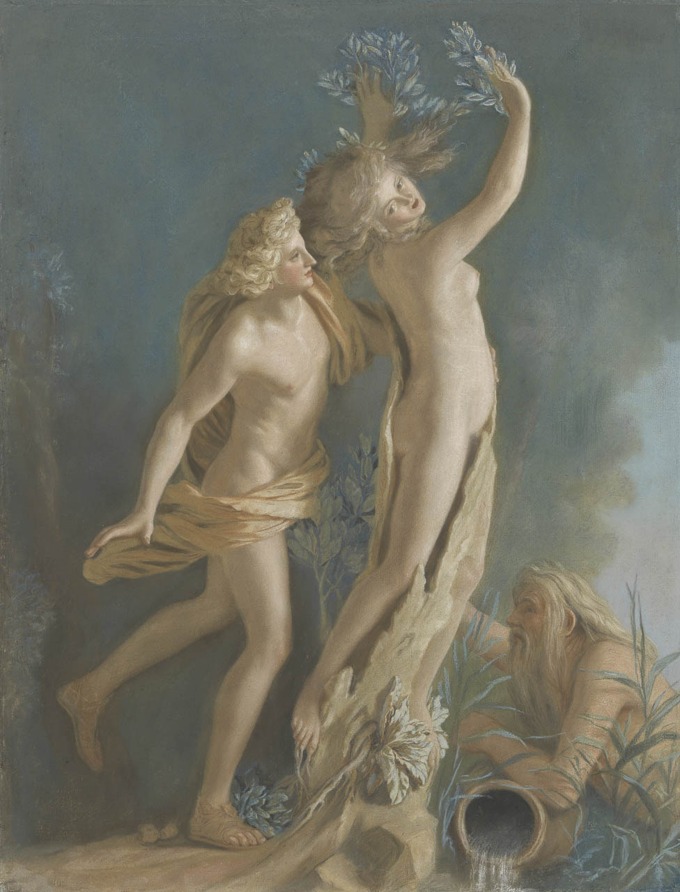 Apollo en Daphne naar het beeld van Gianlorenzo Bernini te Rome