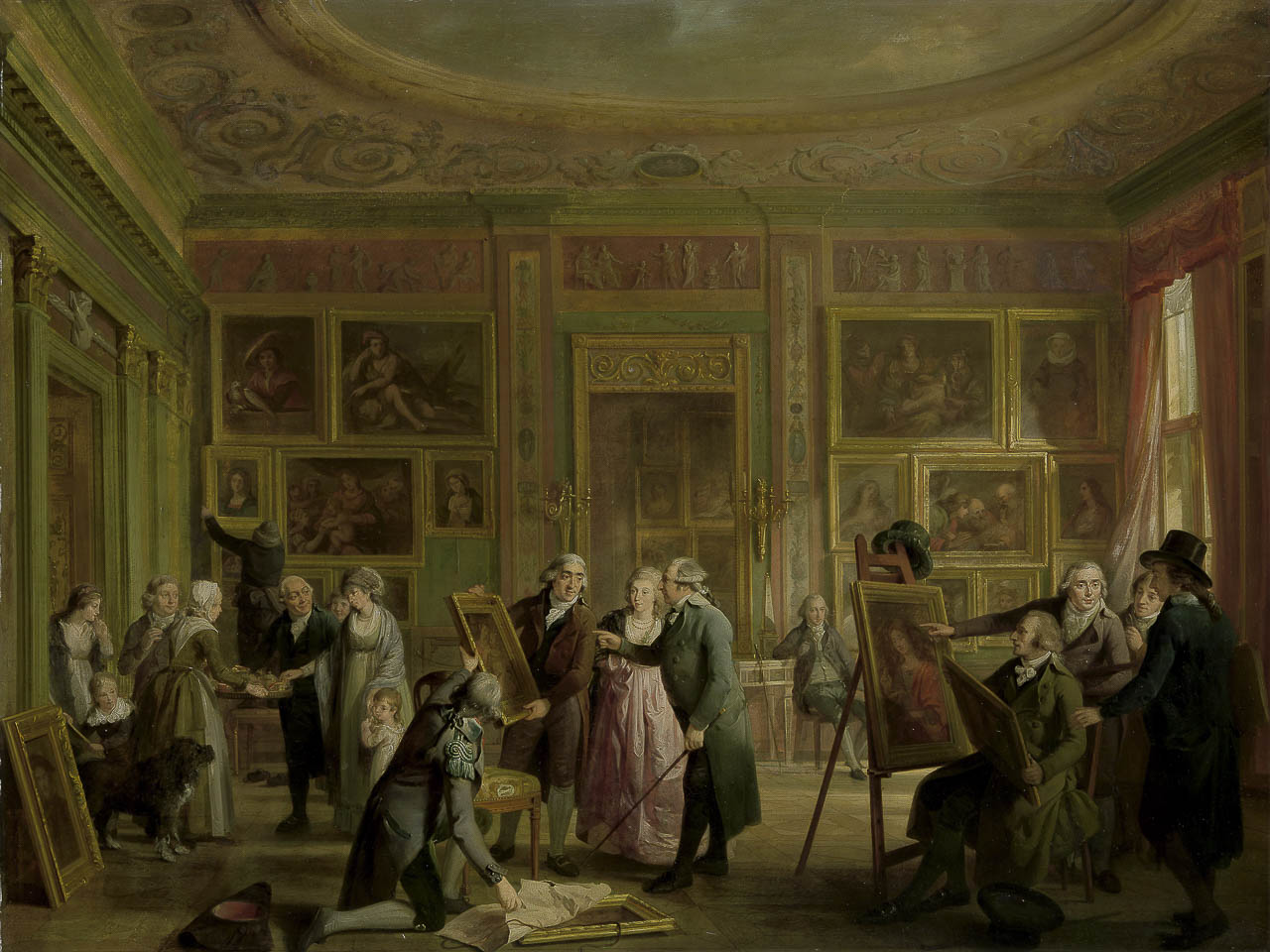 De kunstgalerij van Josephus Augustinus Brentano