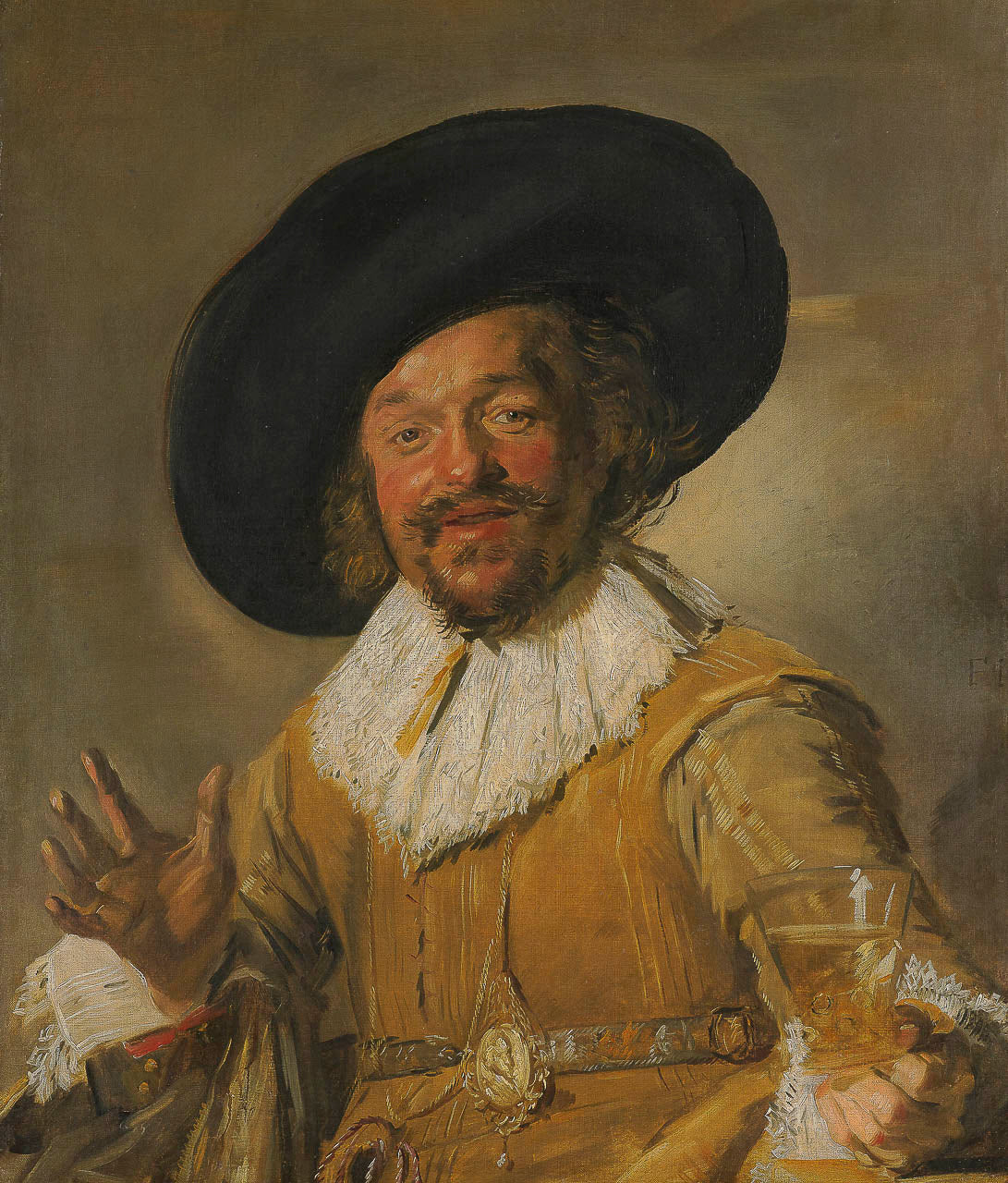 De vrolijke drinker