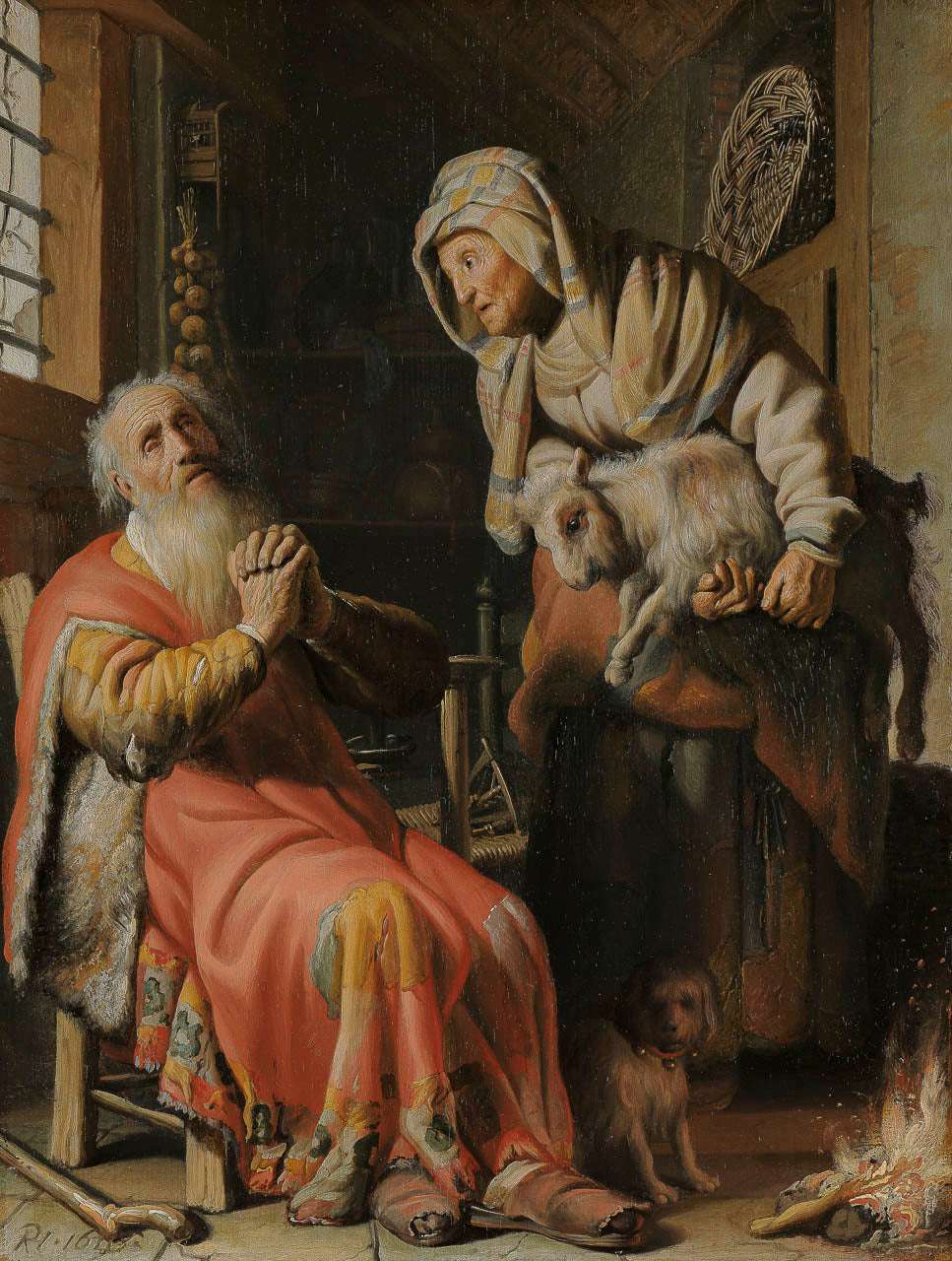 Tobit en Anna met het bokje